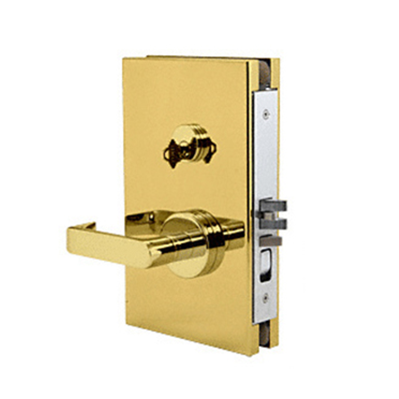 Polished Brass( PVD) lock قفل من النحاس المصقول (PVD).