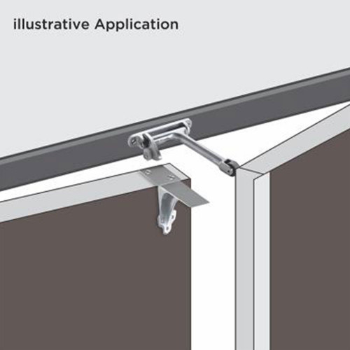 double door closer coordinator منسق باب مزدوج أقرب