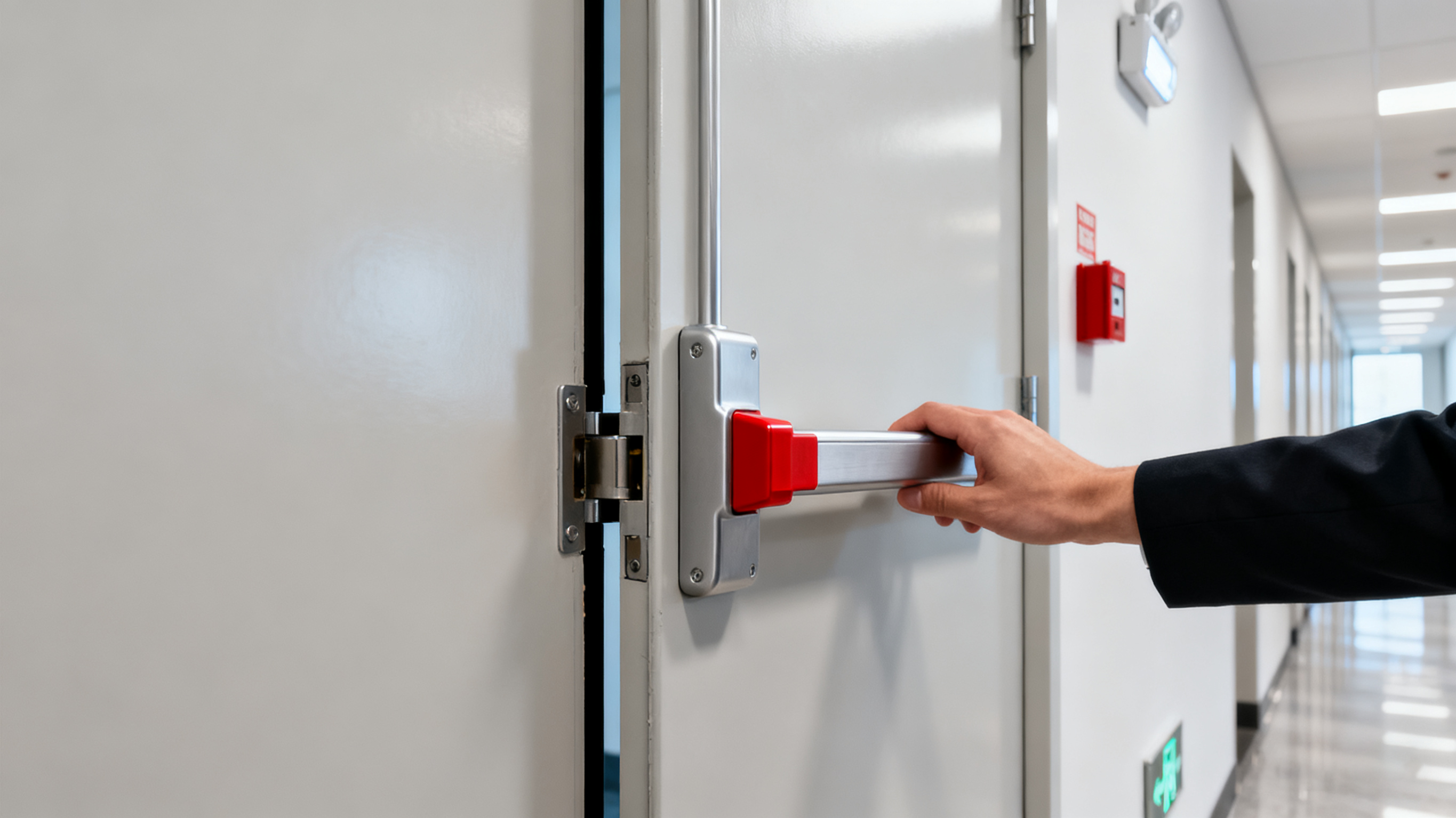 ما هي أجهزة الذعر للأبواب؟