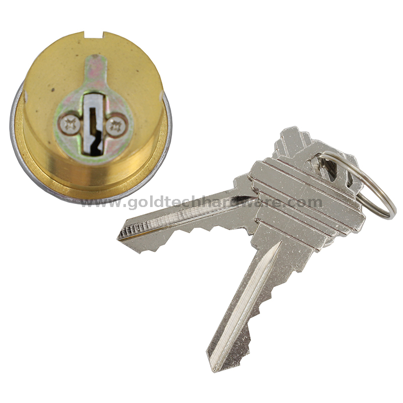 15/16 بوصة طول ANSI A156.5 معيار الولايات المتحدة قفل نقر اسطوانة Schlage Keyway