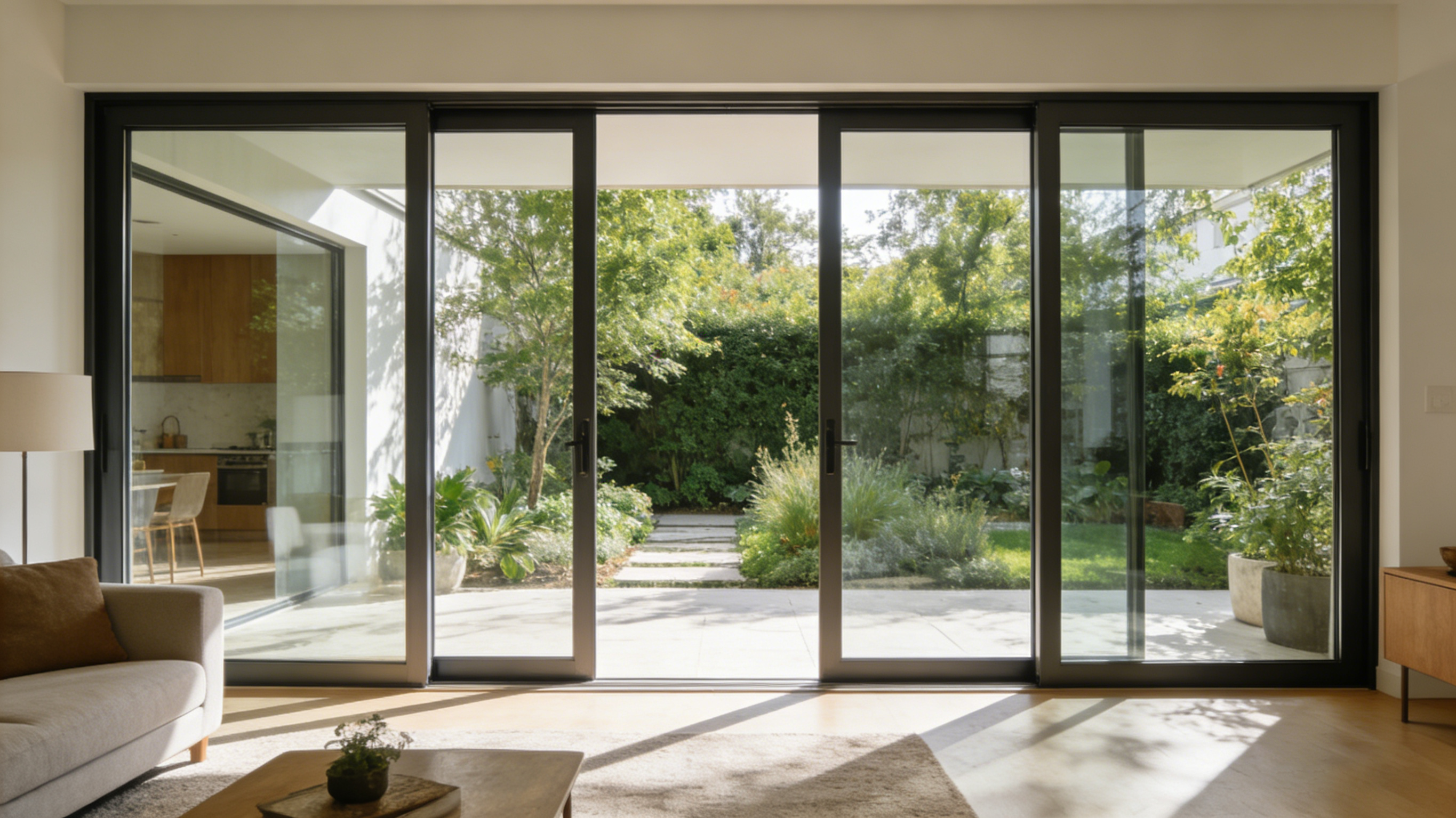 كيف يعمل قفل الباب الزجاجي المنزلق؟