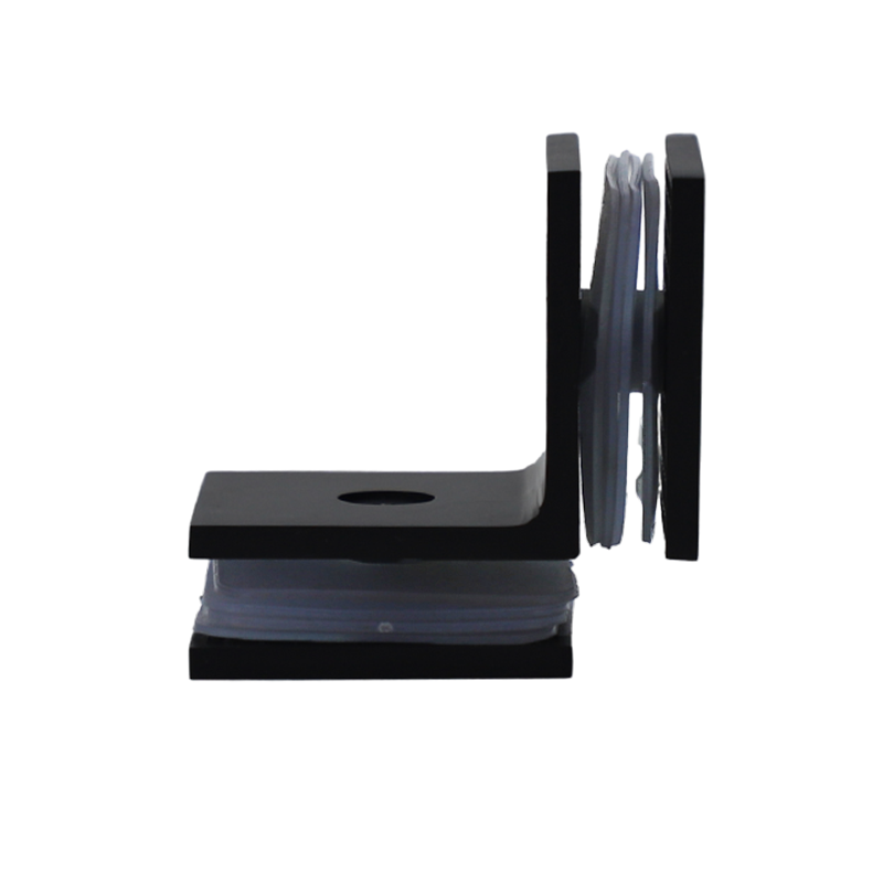 الصلبة النحاس 90 درجة جدار جبل إزاحة اللوحة الخلفية دش المشبك/الزجاج المشبك SC106-MB 