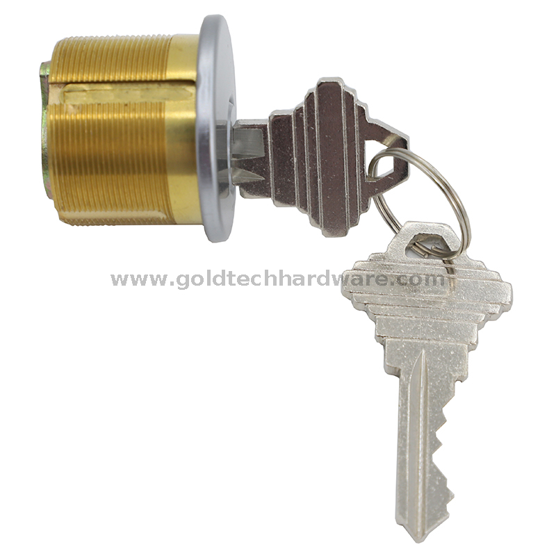 1-1/4 بوصة طول ANSI A156.5 أسطوانة نقر قفل أمريكية قياسية C200D Schlage Keyway