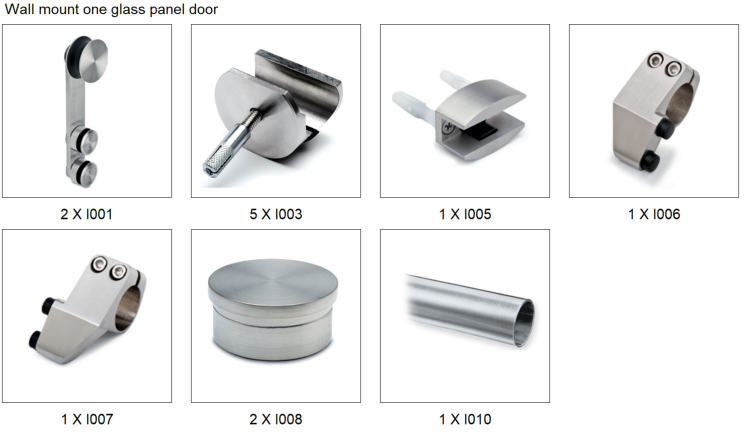 باب شاشة فناء منزلق معدني أبيض قابل للتعديل