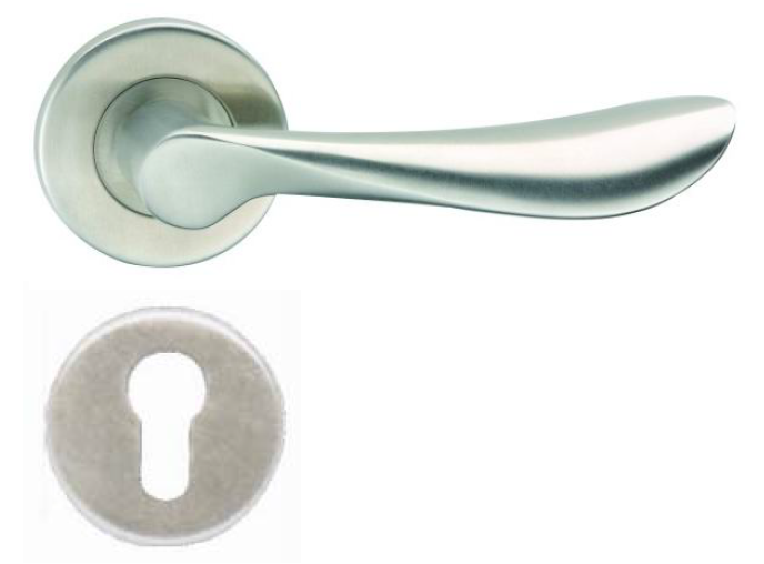 مقبض باب رافعة من الفولاذ المقاوم للصدأ 304