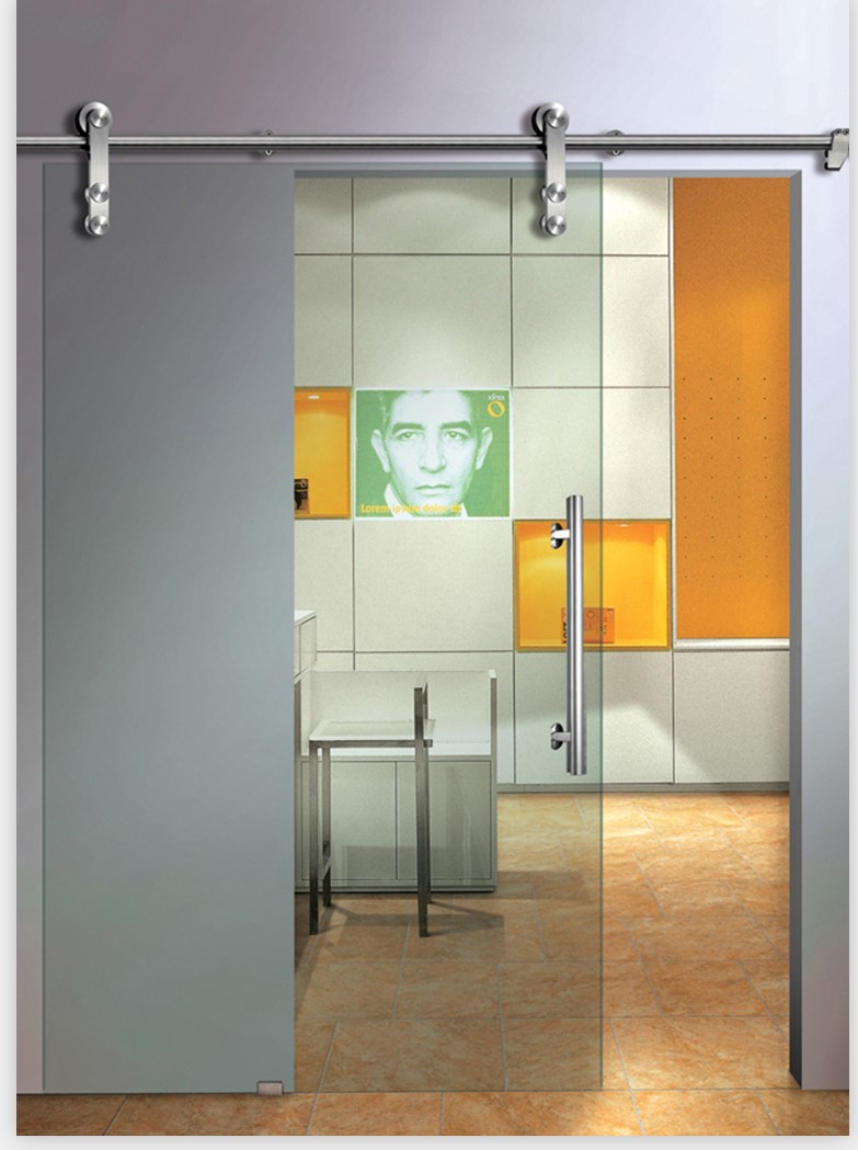 تجهيزات باب زجاجي منزلق للحمام