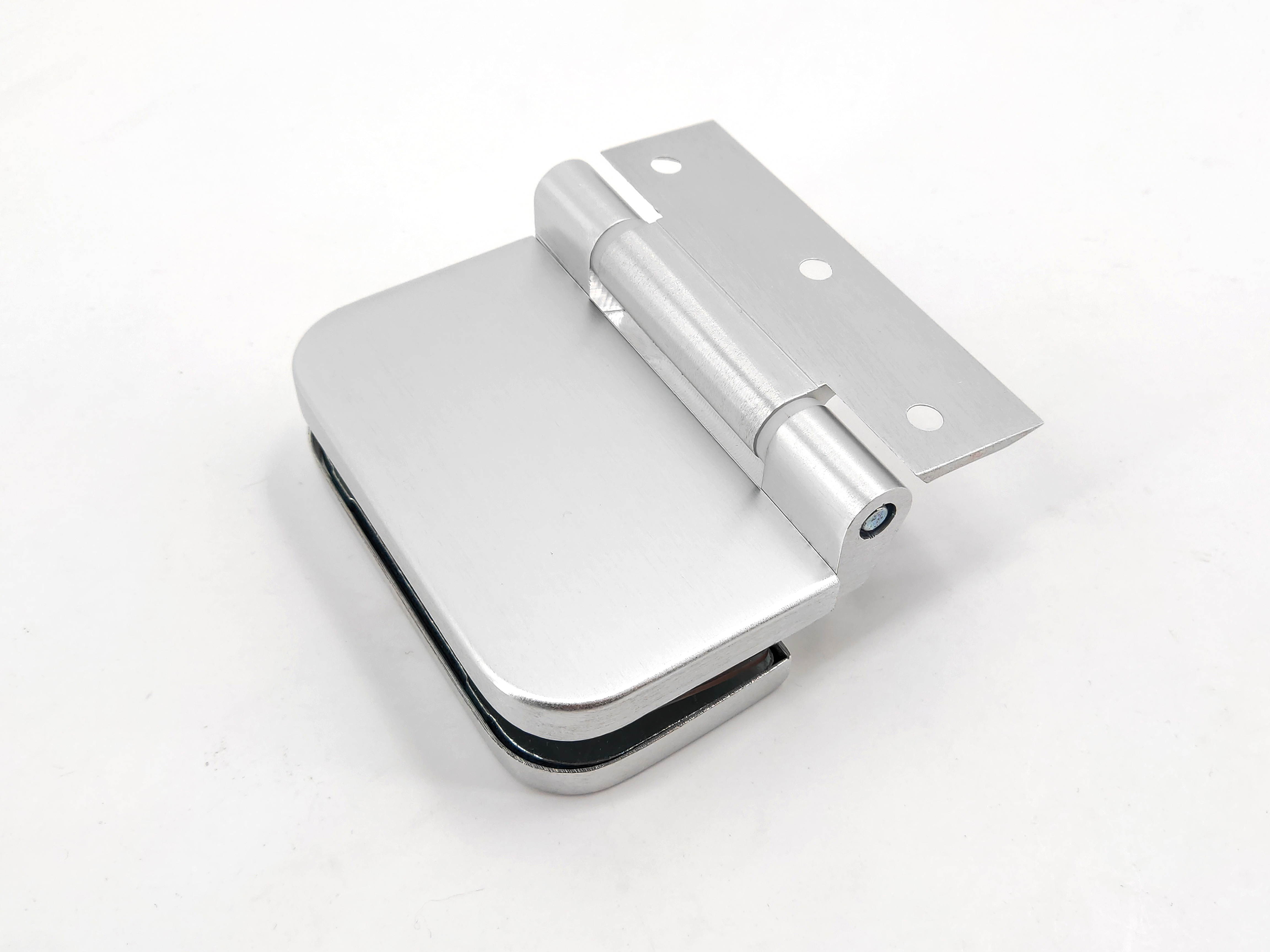 مفصل باب زجاجي من الألومنيوم مع إطار محوري B424