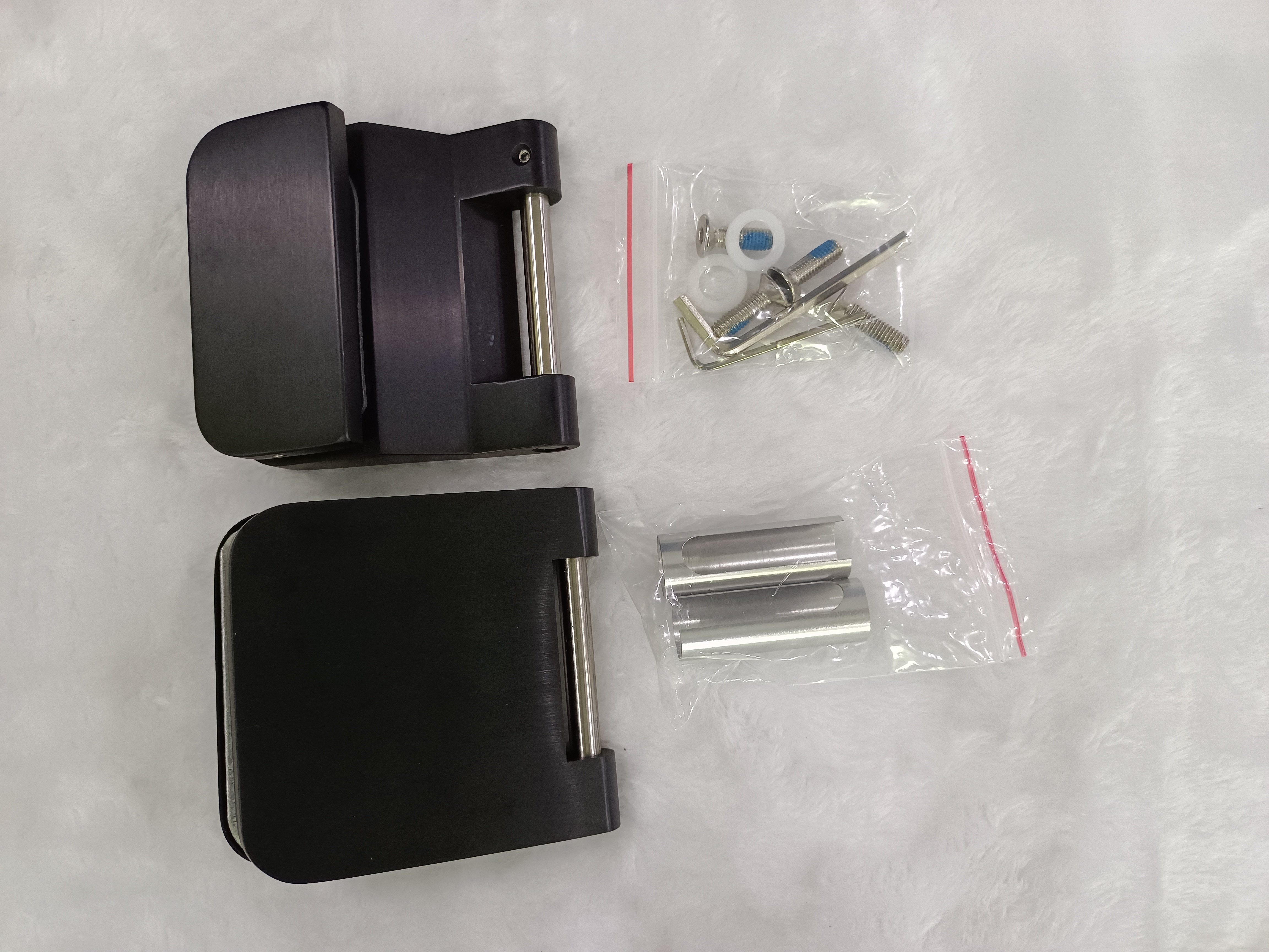 مفصل باب زجاجي من الألومنيوم، مفصل باب مربع، مفصل باب مكتب B422