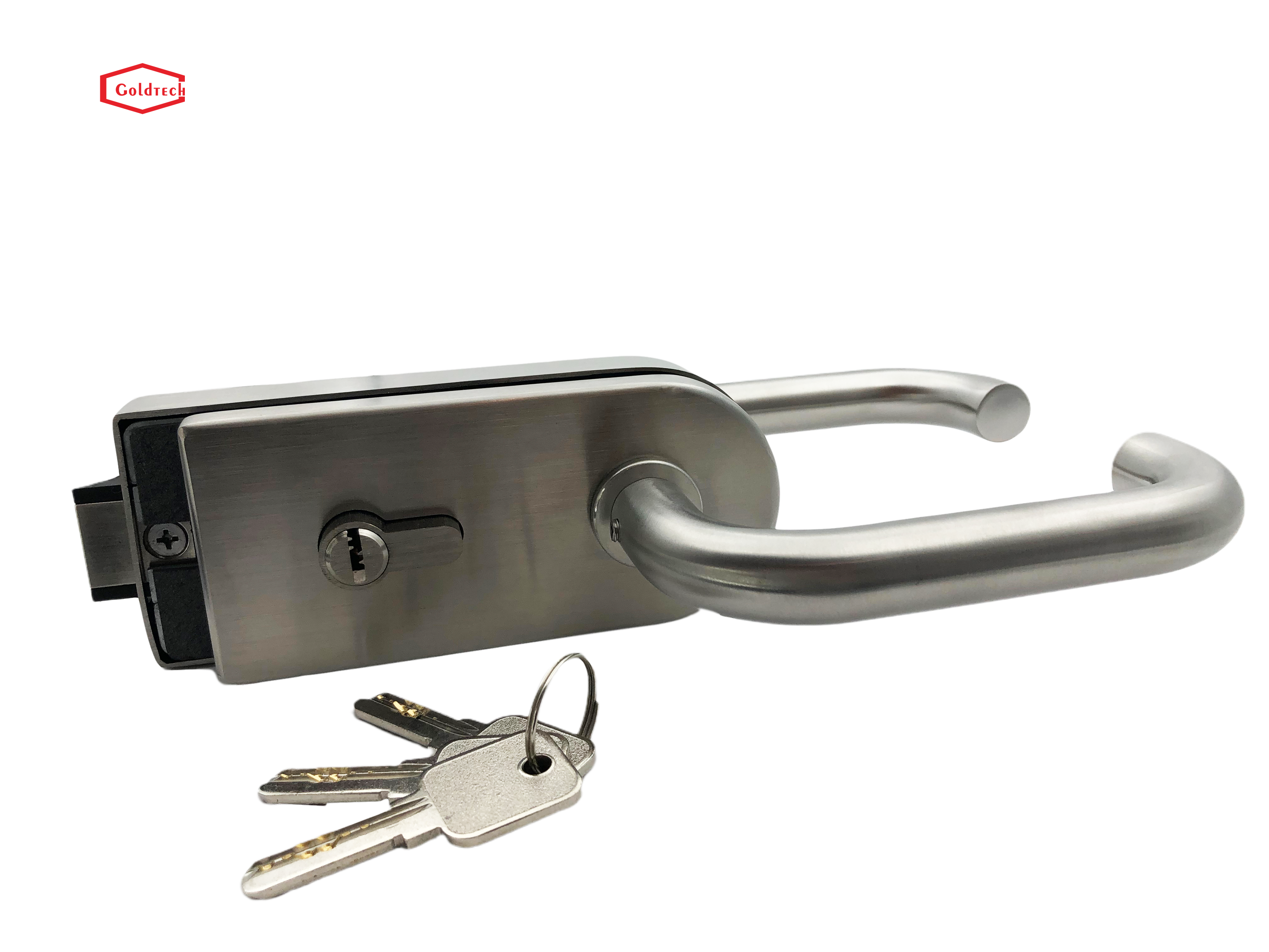 مكتب المنزل قفل الباب الزجاجي قفل الاستوديو 